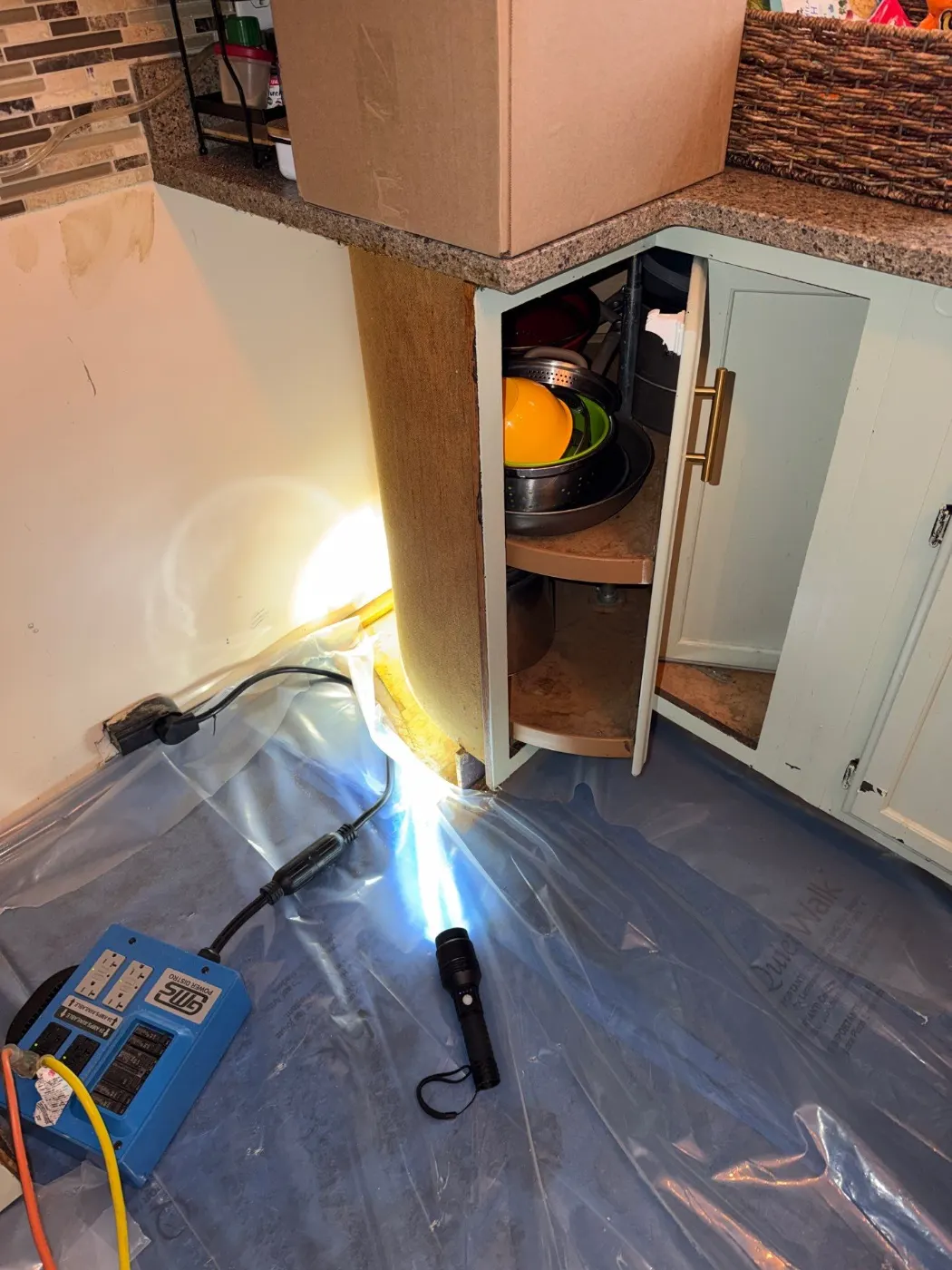 IICRC certified drying setup in Tippecanoe County, IN